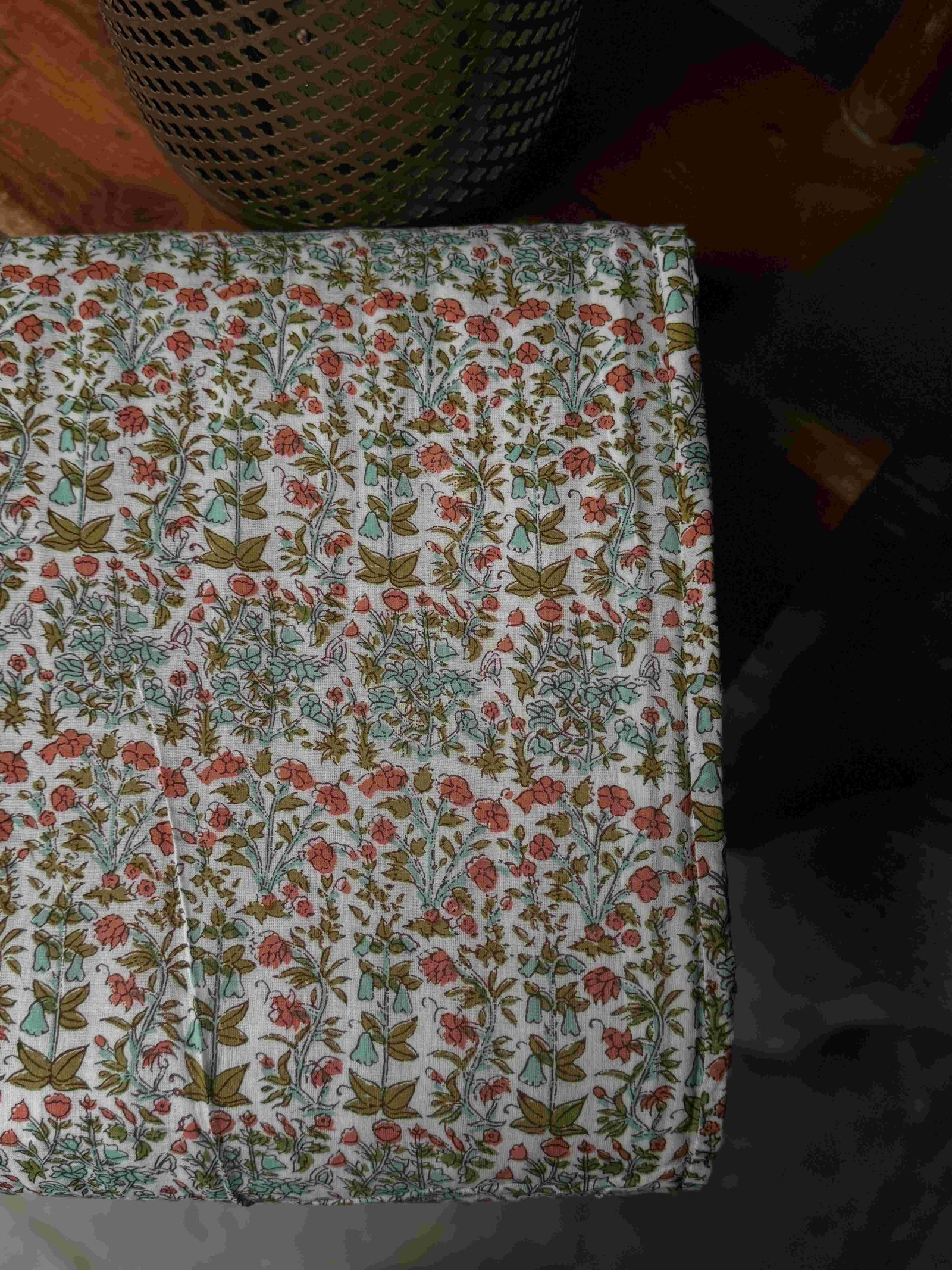 Red Green all over floral print